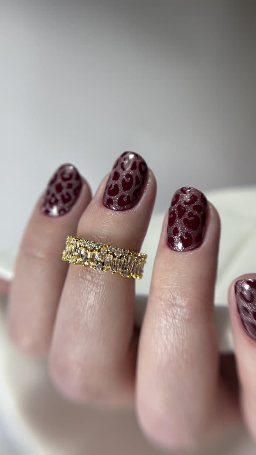 Manikyr med leopardmønster - Beauty Concept, Drammen