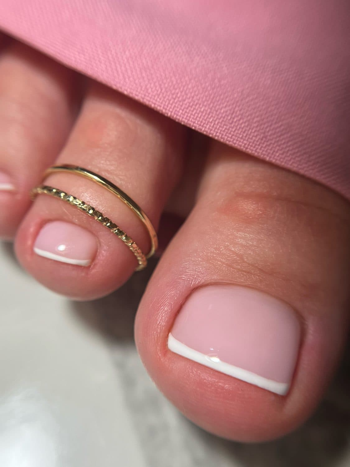 French shellac-pedikyr - Beauty Concept, Drammen